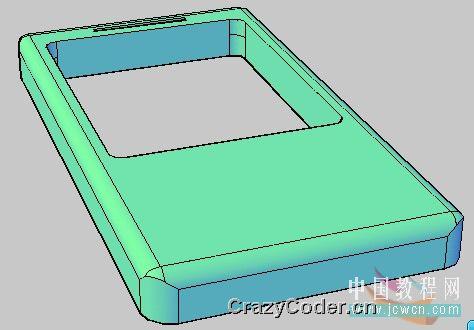 AutoCAD建模教程：打造华硕P527手机过程
