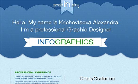 KrichevtsovaAndreAlanRalphRayAndreaJaradMadeSara30个漂亮的个人作品集单页网站案例漂亮的个人网站