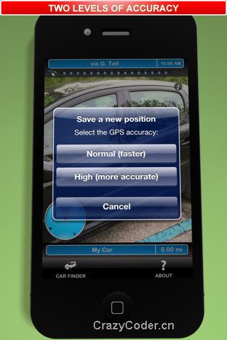 Augmented Car Finder：用增强现实技术找汽车