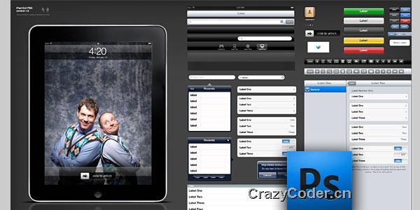 clip_image00124款免费为iPad开发者提供的UI工具推荐ipadui