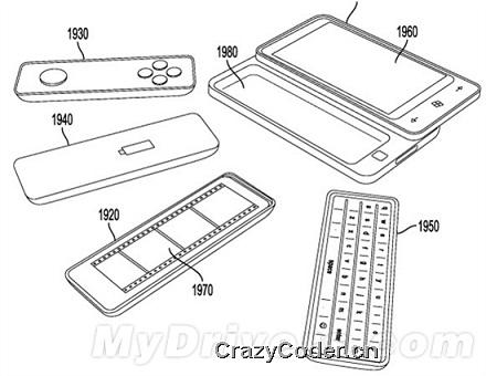 微软新专利：滑盖手机键盘可任意换